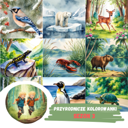 Przyrodnicze Kolorowanki  - Sezon 3