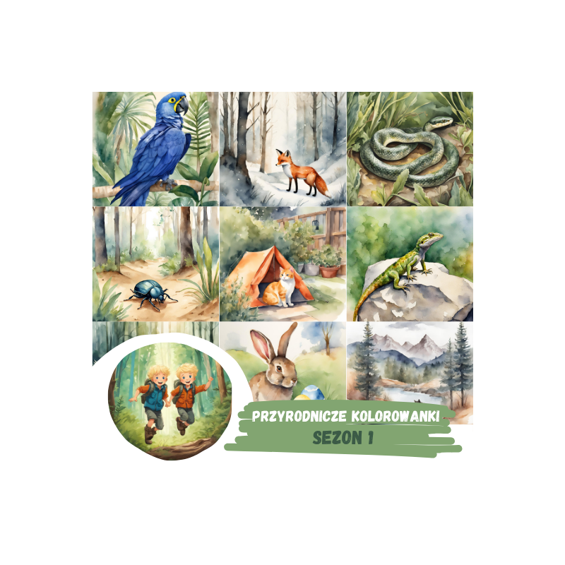 Przyrodnicze Kolorowanki  - Sezon 1