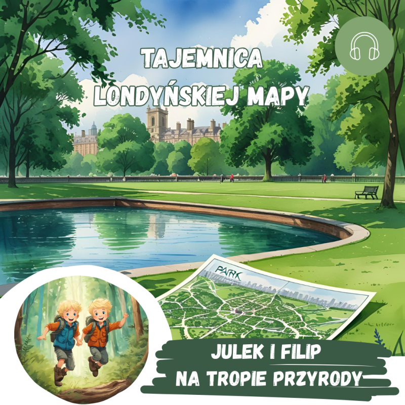 Tajemnica londyńskiej mapy – Audiobajka edukacyjna dla dzieci