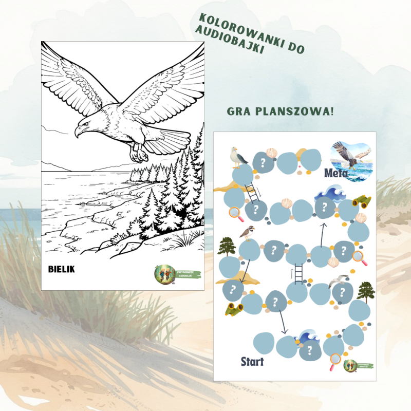 Kraina Wędrujących Wydm – Edukacyjna Audiobajka o Bałtyku